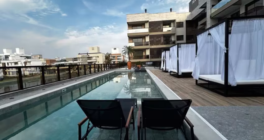 Home clube completo! apartamento com 2 quartos na praia de palmas, frente rua