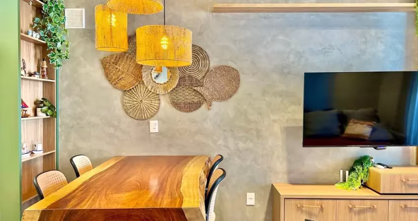 Barbada vista para o mar permanente! apartamento finamente mobiliado, 2 quartos na praia grande