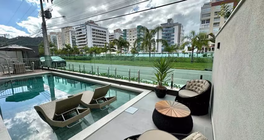 Lindo apartamento garden na praia de palmas, com 2 quartos sendo 1 suíte
