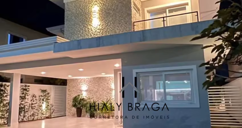 Casa à venda com quatro quartos toda mobiliada em condomínio fechado porto boulevard