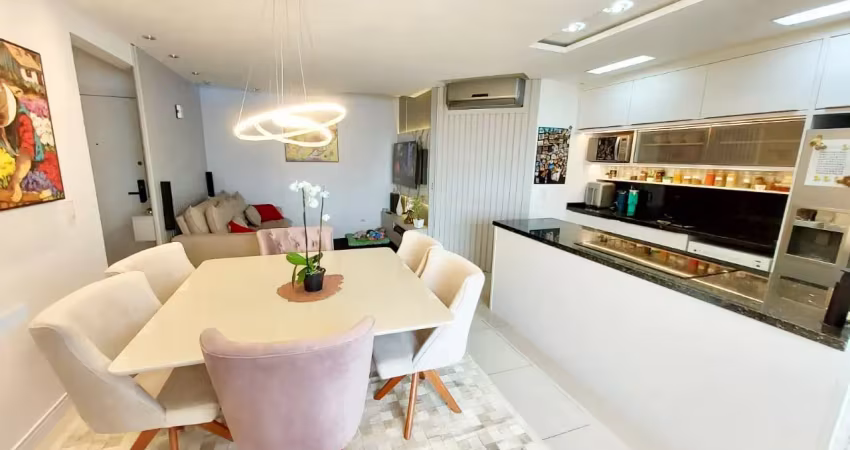 Apartamento pronto para morar, no centro e itajai, 98,39 metros privativos, 3 dormitorios , 1 suite , 1 banheiro , 1 lavabo, fechadura digital, sala integrada com a sacada com dois ambientes, churrasq