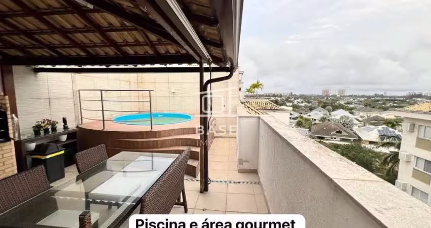 Cobertura com 4 quartos à venda na Rua Coronel Aviador Antônio Arthur Braga, 100, Barra da Tijuca, Rio de Janeiro