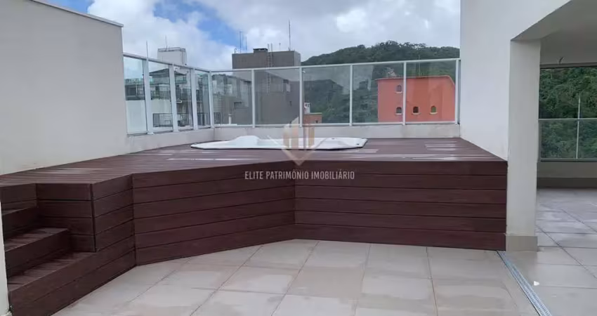Apartamento cobertura duplex em praia de pitangueiras, guarujá/sp