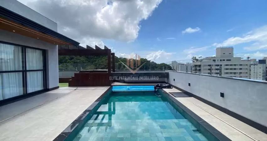 Cobertura de alto padrão na praia das pitangueiras guarujá sp.