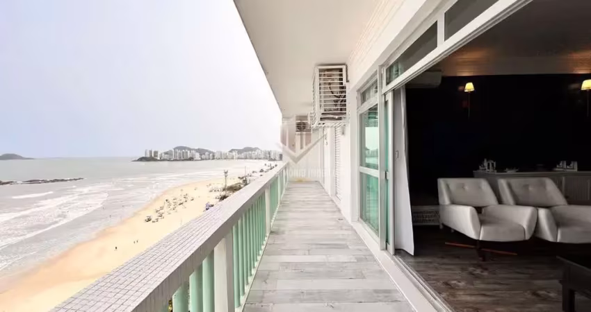 Apartamento de alto padrão frente mar na praia das pitangueiras guarujá sp.