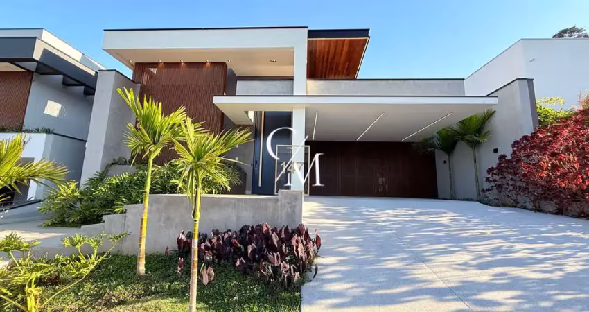 Reserva marajoara - casa térrea moderna no condomínio reserva marajoara em jundiaí/sp