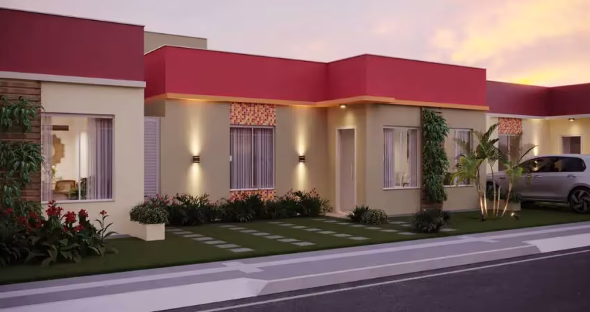 Casa térrea 3 quartos (1 suíte) no condomínio club residencial tropical