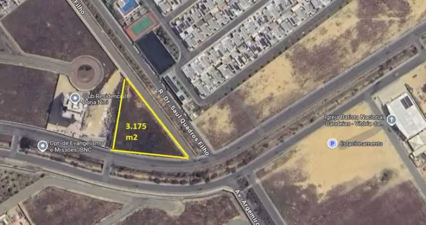 Terreno comercial à venda na Avenida José Fernandes Pedral Sampaio, Boa Vista, Vitória da Conquista