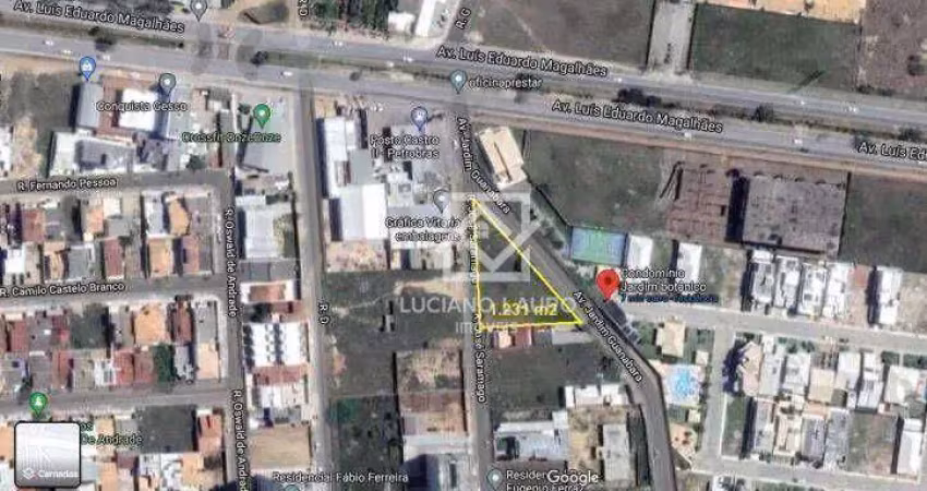 Terreno esquina à venda, 1231 m², boa vista - vitória da conquista/ba