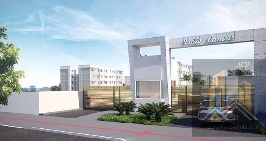 Apartamento para venda em canoas, estância velha, 2 dormitórios, 1 banheiro, 1 vaga