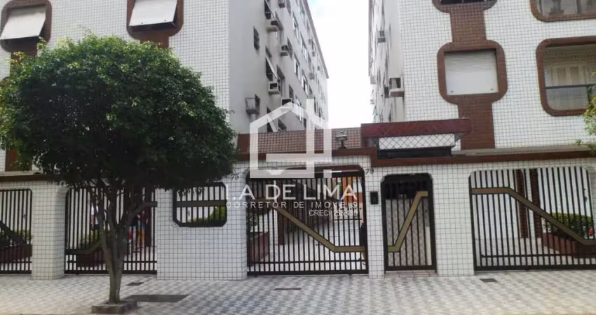 Apartamento de 2 quartos para locação no bairro campo grande, santos
