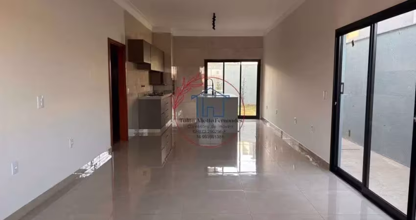 Casa térrea recém-construída no condomínio alto da boa vista – cravinhos
