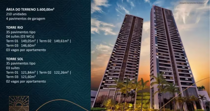 Apartamento 03 suítes alto luxo à venda na rua da aurora