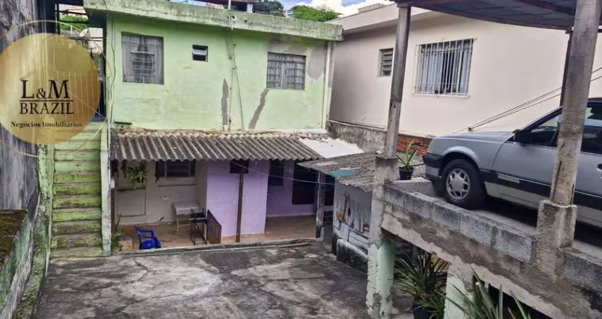 Terreno com 3 casas e 1 vaga à venda, 84 m² por r$ 350.000 - vila serralheiro - são paulo/sp
