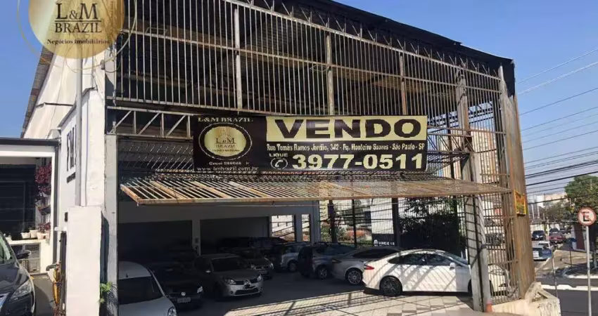 Salão, 600 m² - venda por r$ 3.192.000,00 ou aluguel por r$ 18.400,00/mês - parque santo amaro - são paulo/sp