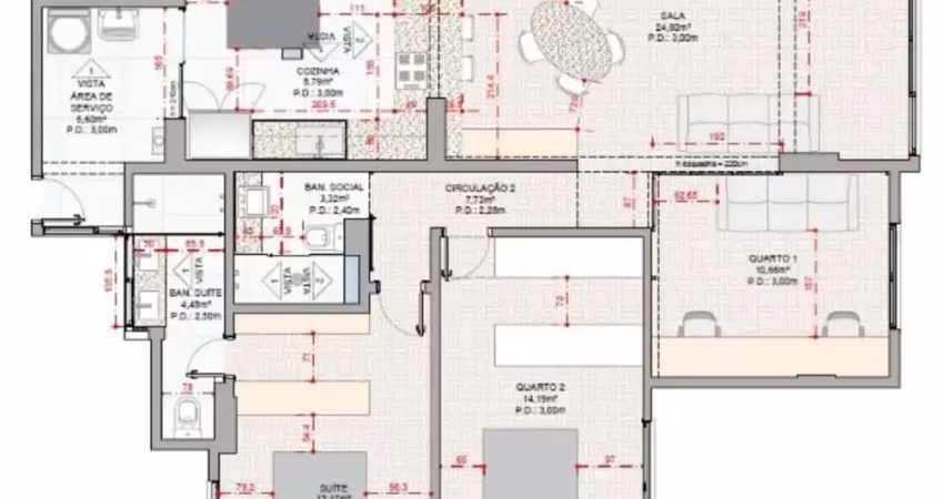 Apartamento com 3 quartos à venda em Copacabana, Rio de Janeiro 