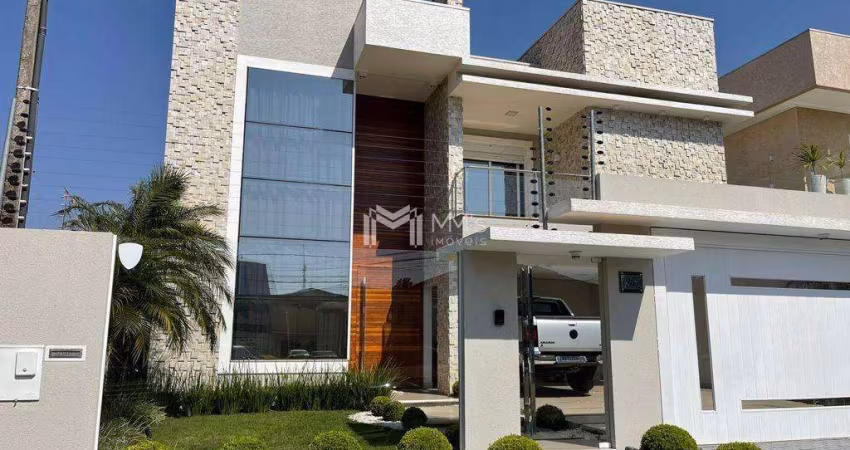 Sobrado à venda em Cascavel, Maria Luiza, com 4 quartos, com 387 m²