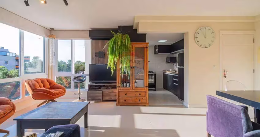 Apartamento à venda no bairro menino deus — 80m², 3 dormitórios e vista para as copas das árvores!