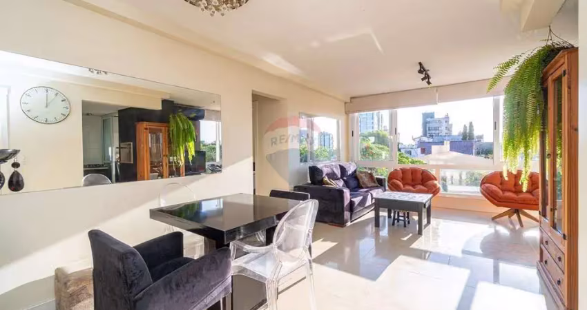 Apartamento à venda no bairro menino deus — 80m², 3 dormitórios e vista para as copas das árvores!