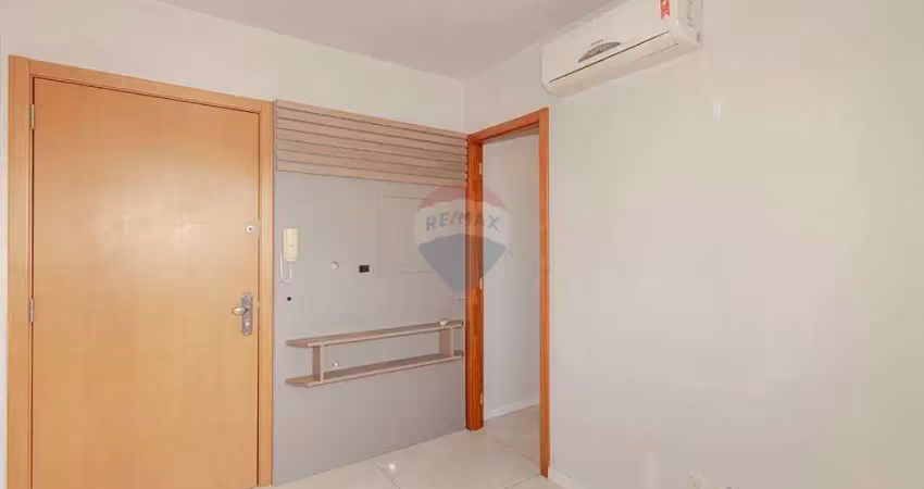 Apartamento à venda no bairro menino deus com 1 dormitório, vaga e elevador: compacto e elegante!