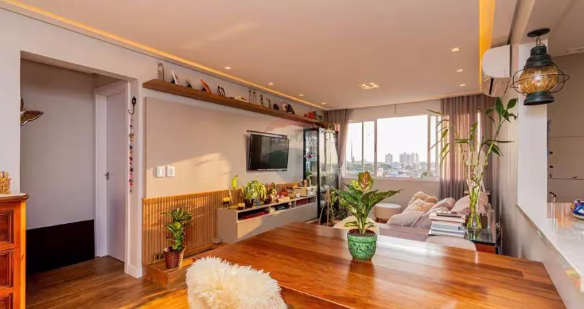 Apartamento com 79 m² com 2 dormitórios, suíte e 2 vagas no bairro são geraldo à venda por r$670.000,00