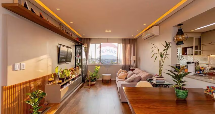 Apartamento com 79 m² com 2 dormitórios, suíte e 2 vagas no bairro são geraldo à venda por r$670.000,00