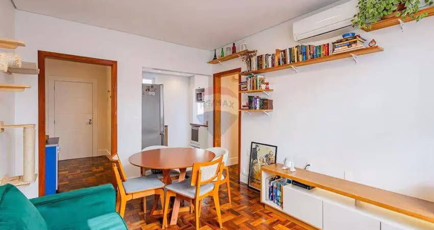 Apartamento com 76 m² com 2 dormitórios, 2 banheiros e 1 vaga no bairro petrópolis à venda por r$415.000,00