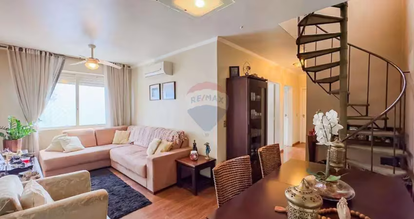 Apartamento duplex  com cobertura - excelente  localização - bairro  passo d'areia