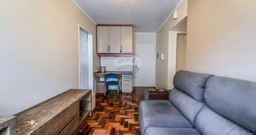 Oportunidade única: apartamento mobiliado 1 dormitório no camaquã
