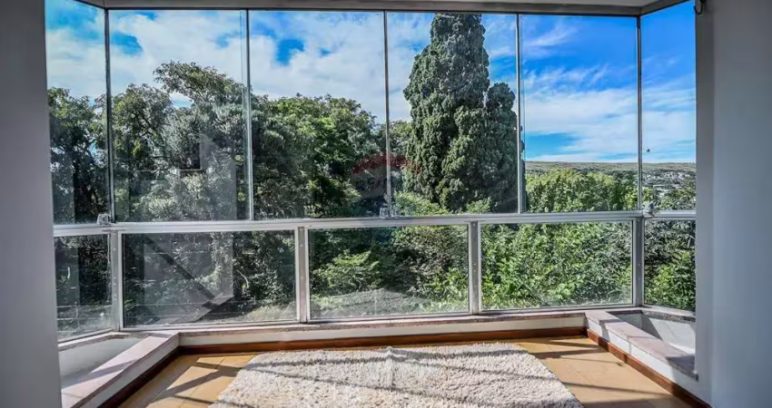Imperdível cobertura 3 dormitórios em teresópolis com 2 vagas cobertas e posição solar privilegiada