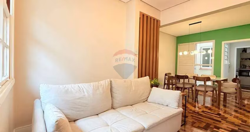 'viva no charme do centro histórico: apartamento reformado e mobiliado'