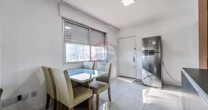 Apartamento mobiliado com 3 dormitórios farroupilha/azenha/santana