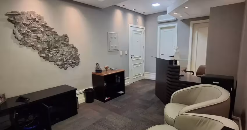 Conjunto comercial  c/ 3 salas, recepção, garagem bairro menino deus
