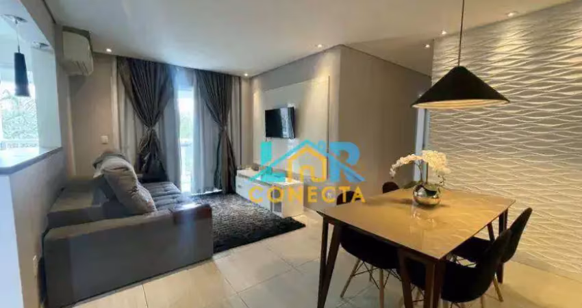 Apartamento com 2 dormitórios à venda, 79 m² por r$ 774.000,00 - marapé - santos/sp