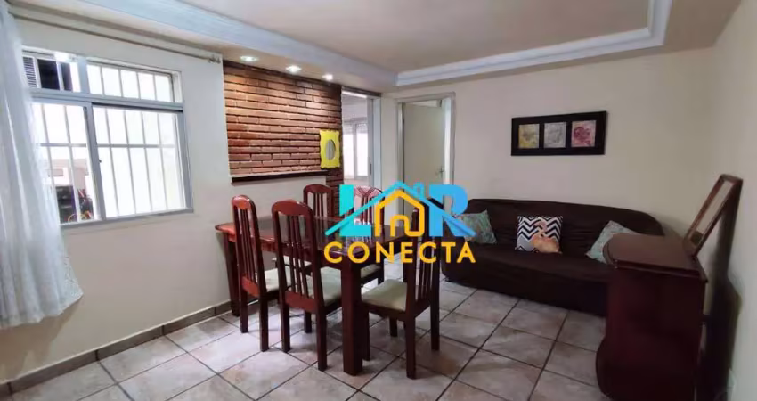 Apartamento com 2 dormitórios à venda, 56 m² por r$ 480.000,00 - pompéia - santos/sp