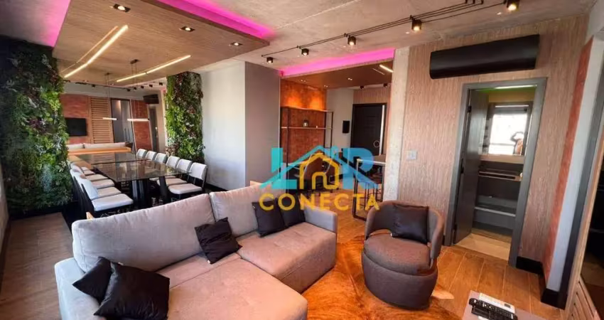 Apartamento com 1 dormitório à venda, 74 m² por r$ 1.390.000,00 - embaré - santos/sp