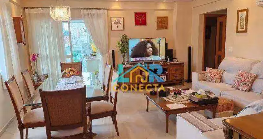 Apartamento com 3 dormitórios à venda, 239 m² por r$ 1.346.000,00 - pompéia - santos/sp