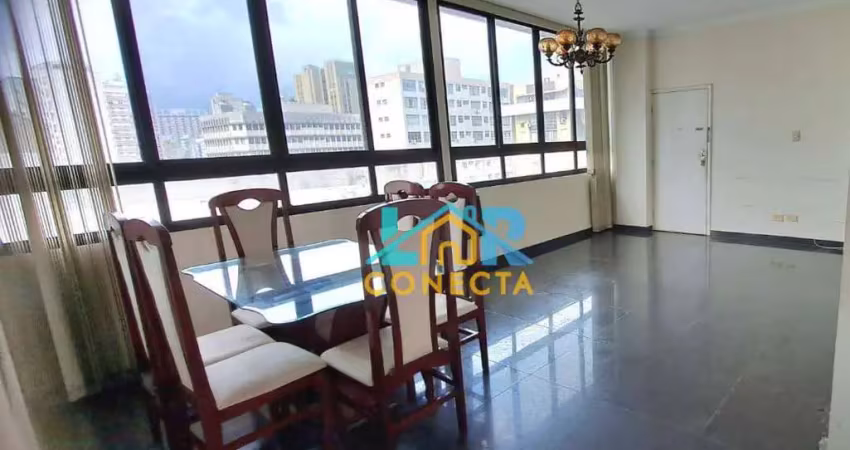 Apartamento com 3 dormitórios à venda, 120 m² por r$ 585.000,00 - gonzaga - santos/sp