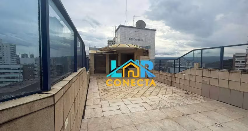 Cobertura com 3 dormitórios à venda, 253 m² por r$ 900.000,00 - canto do forte - praia grande/sp