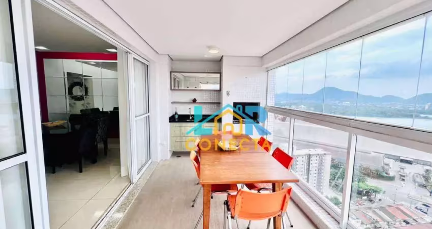 Apartamento com 2 dormitórios à venda, 111 m² por r$ 990.000,00 - ponta da praia - santos/sp