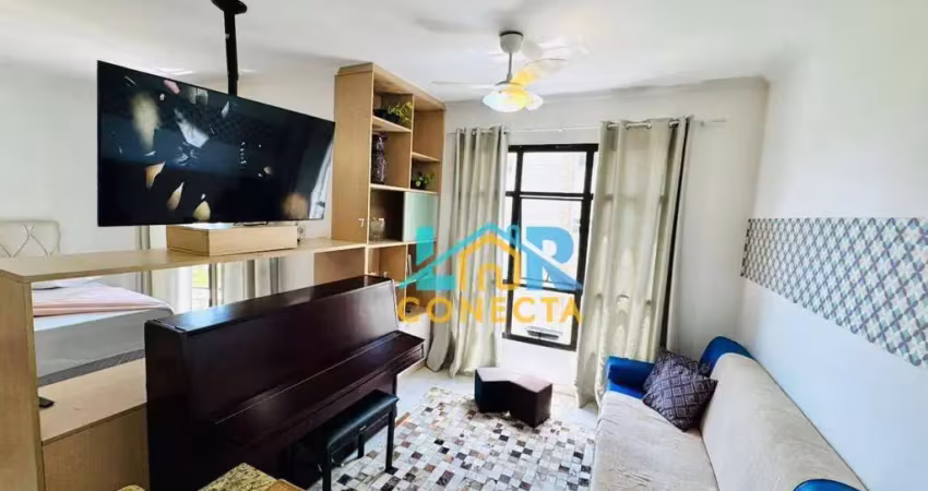 Flat com 1 dormitório à venda, 32 m² por r$ 270.000,00 - itararé - são vicente/sp