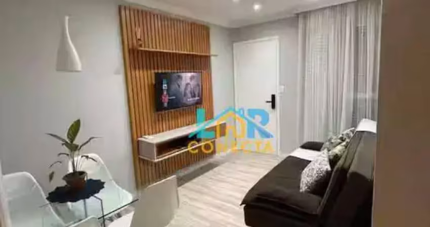 Apartamento com 2 dormitórios à venda, 50 m² por r$ 297.000,00 - canto do forte - praia grande/sp