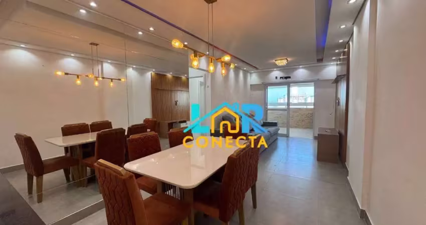 Apartamento com 2 dormitórios à venda, 88 m² por r$ 595.000,00 - vila assunção - praia grande/sp