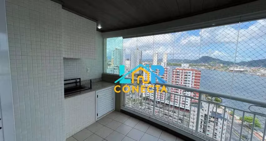 Apartamento com 3 dormitórios, 199 m² - venda por r$ 2.500.000,00 ou aluguel por r$ 14.000,00/mês - ponta da praia - santos/sp
