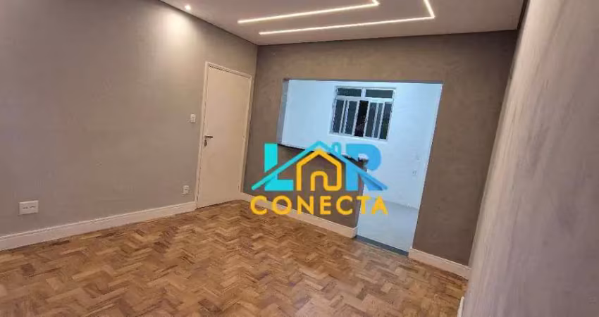 Apartamento com 2 dormitórios, 80 m² - venda por r$ 498.200,00 ou aluguel por r$ 3.600,00/mês - embaré - santos/sp