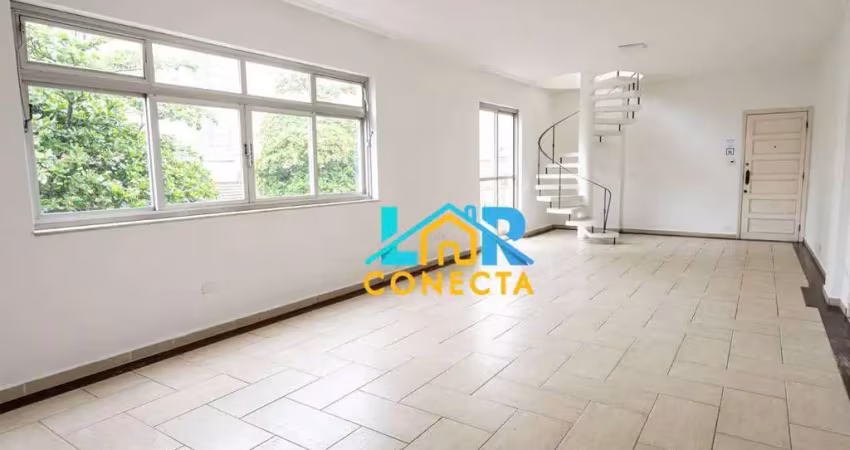 Apartamento duplex com 5 dormitórios à venda, 208 m² por r$ 890.000,00 - embaré - santos/sp