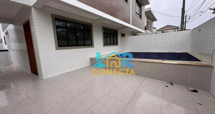 Sobrado com 3 dormitórios à venda, 140 m² por r$ 1.431.000,00 - vila belmiro - santos/sp