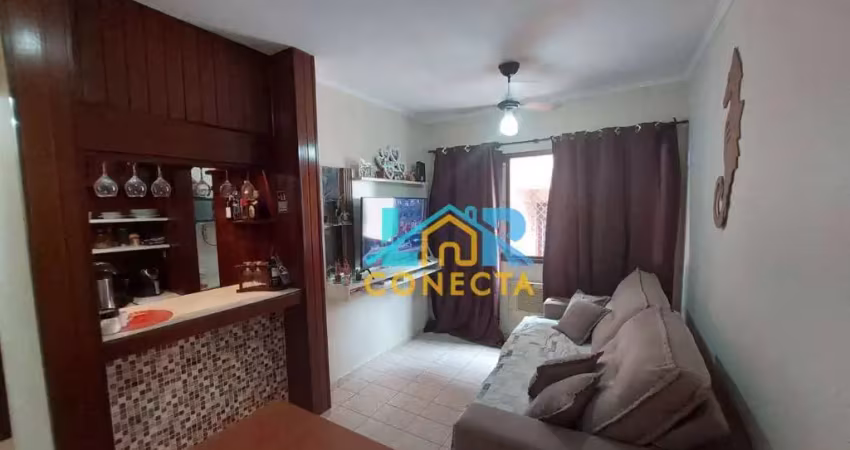 Apartamento com 1 dormitório à venda, 51 m² por r$ 350.000,00 - josé menino - santos/sp