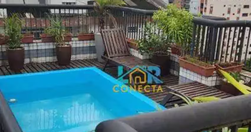 Apartamento duplex, 400 m² - venda por r$ 2.385.000,00 ou aluguel por r$ 17.000,00/mês - embaré - santos/sp