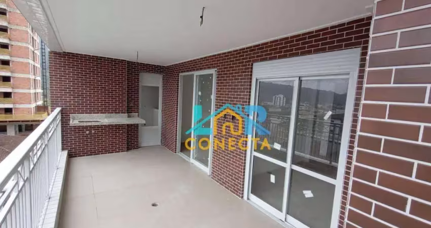 Apartamento com 2 dormitórios à venda, 94 m² por r$ 689.000,00 - canto do forte - praia grande/sp
